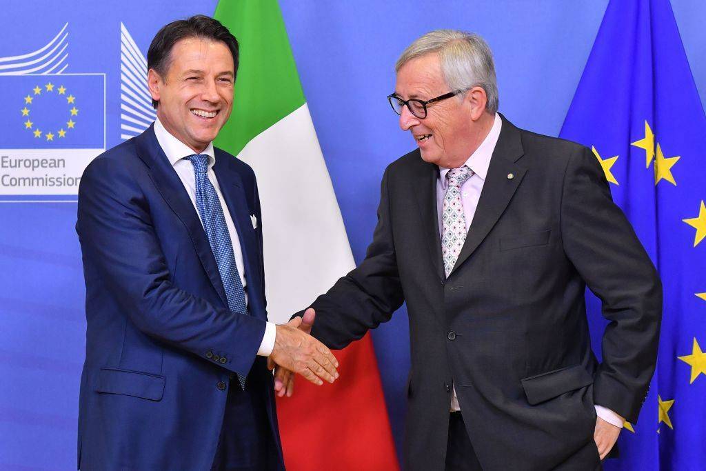 Conte e Juncker manovra 