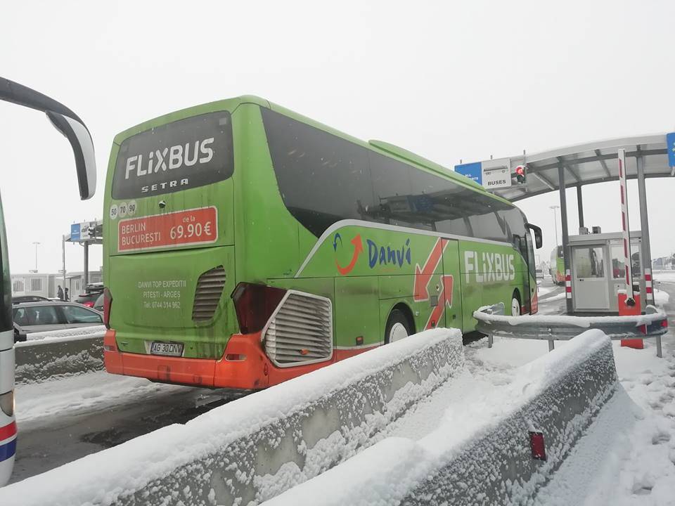 Pullman Flixbus Incidente