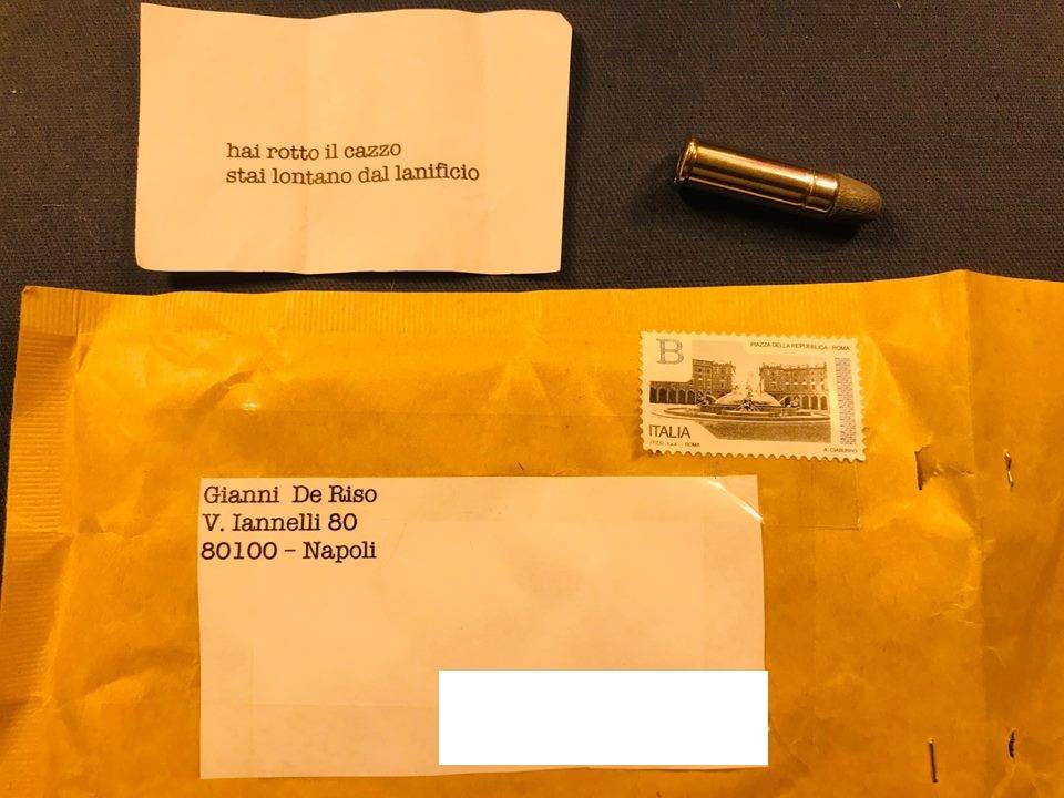 Il padron del Lanificio 25 è stato minacciato dalla Camorra