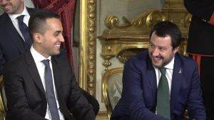 Di Maio Salvini reddito di cittadinanza quota cento