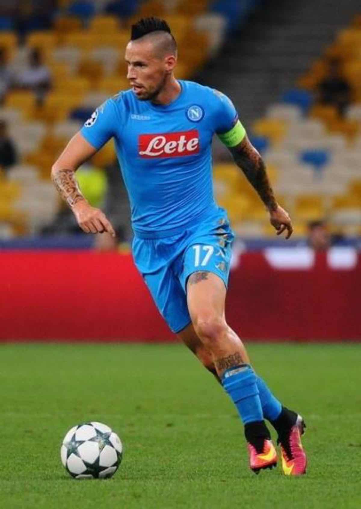 Napoli, De Laurentiis ufficializza la cessione di Hamsik: la lettera d'addio