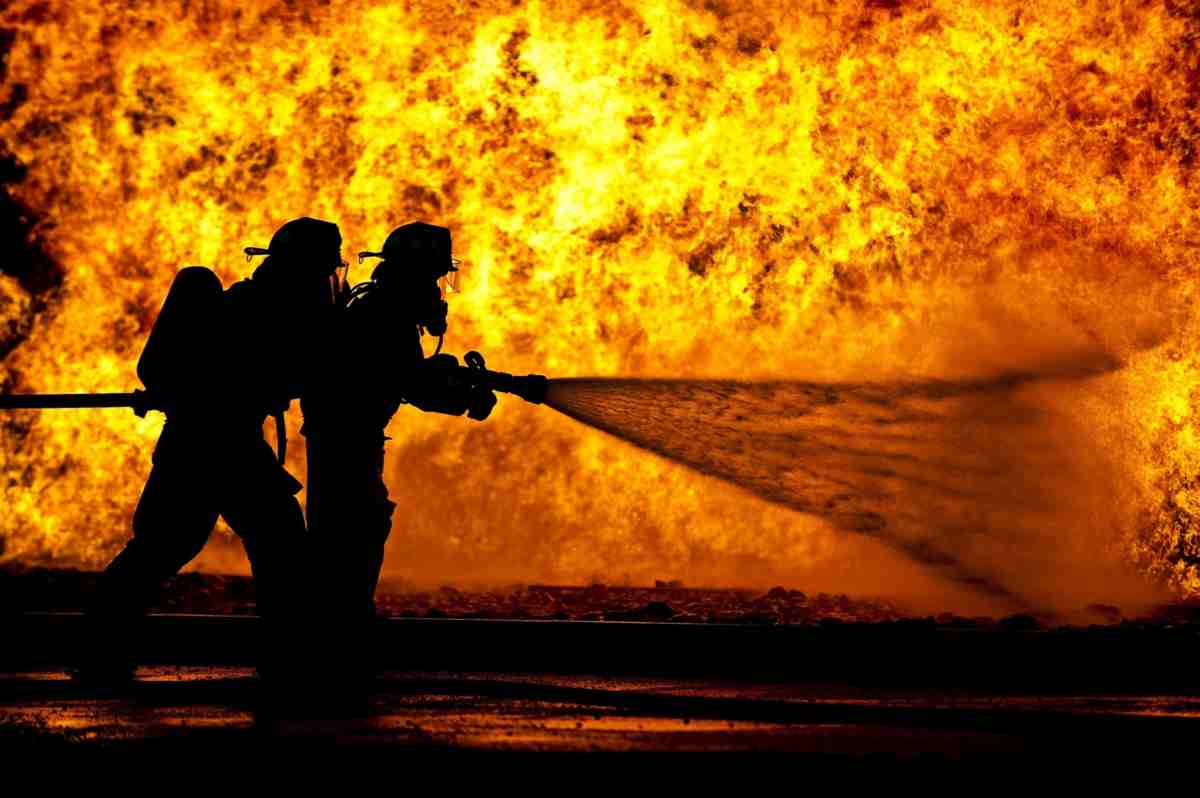Incendio sulla A4 (Getty Images)