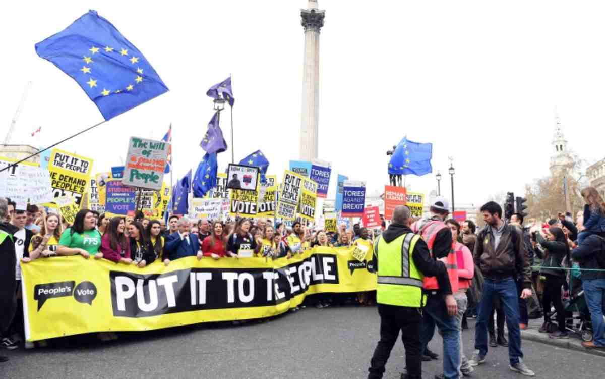 marcia no brexit londra