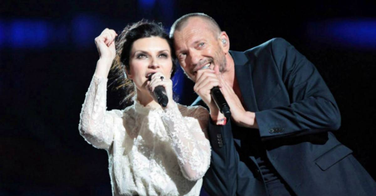 amici biagio antonacci laura pausini ospiti