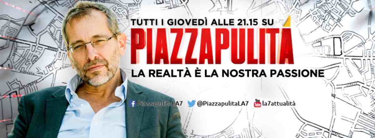 LA 7, Piazzapulita - Anticipazioni: temi e ospiti di stasera 3 ottobre