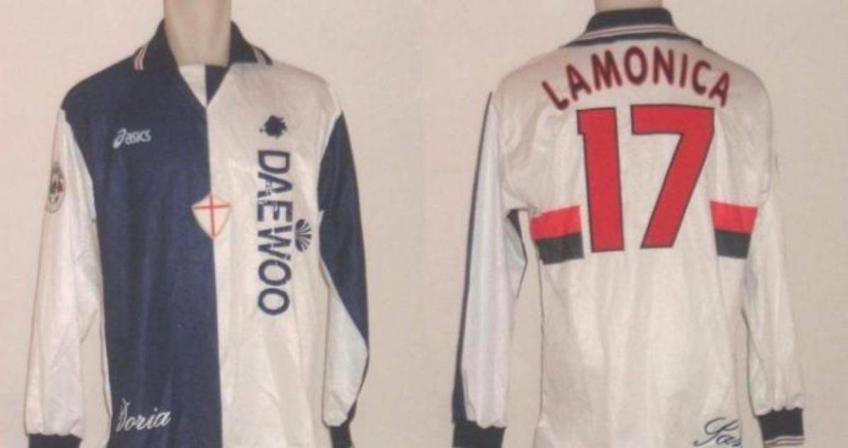 Sampierdarenese, maglia celebrativa per la Sampdoria contro l'Atalanta