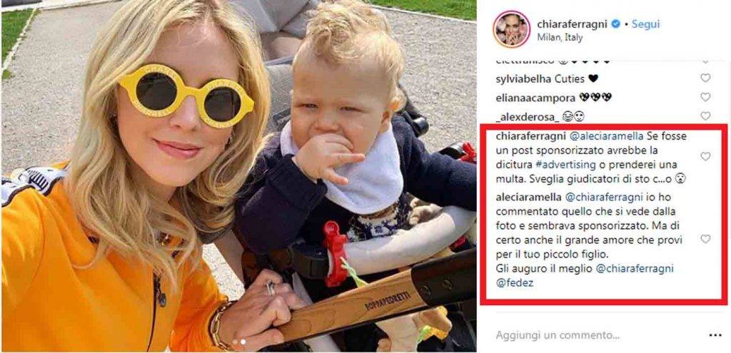 Chiara Ferragni Instagram e il figlio Leone