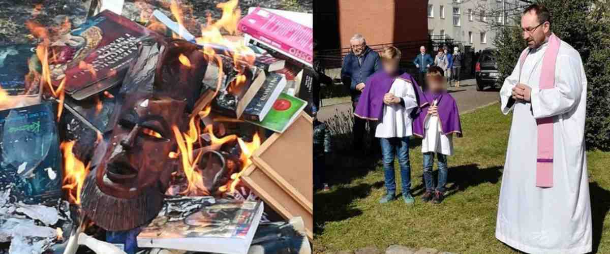 harry potter libri bruciati blasfemi polonia