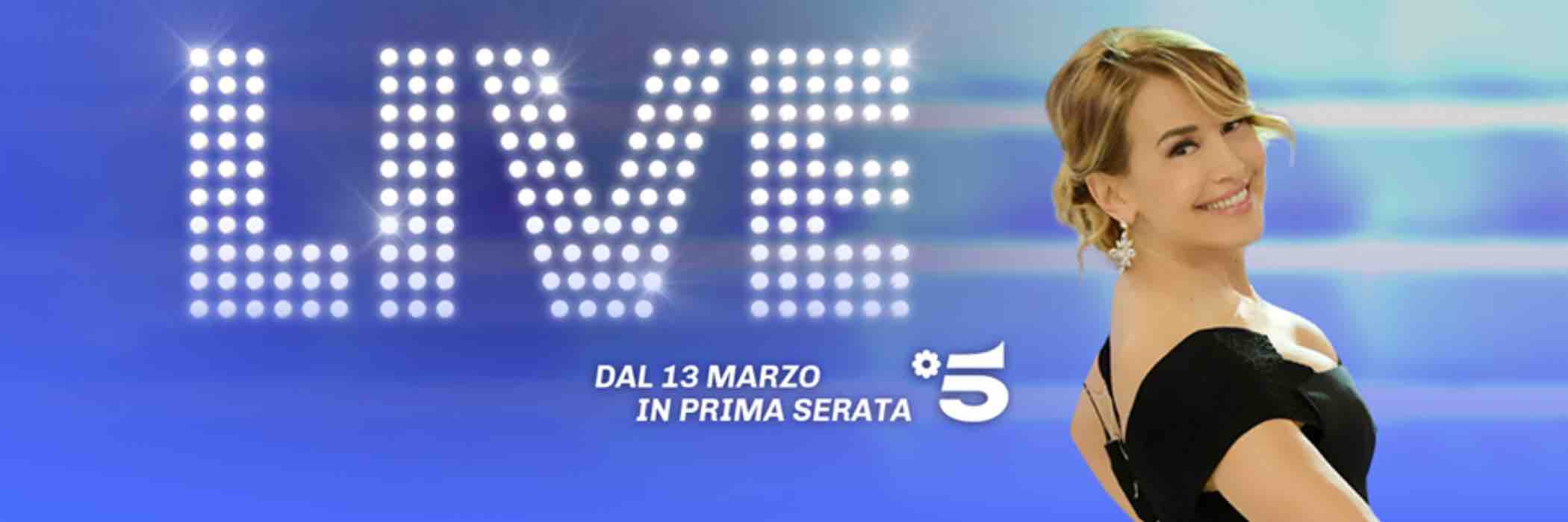 Anticipazioni | Canale 5, Live non è la D’Urso | Ospiti | Dove vederlo