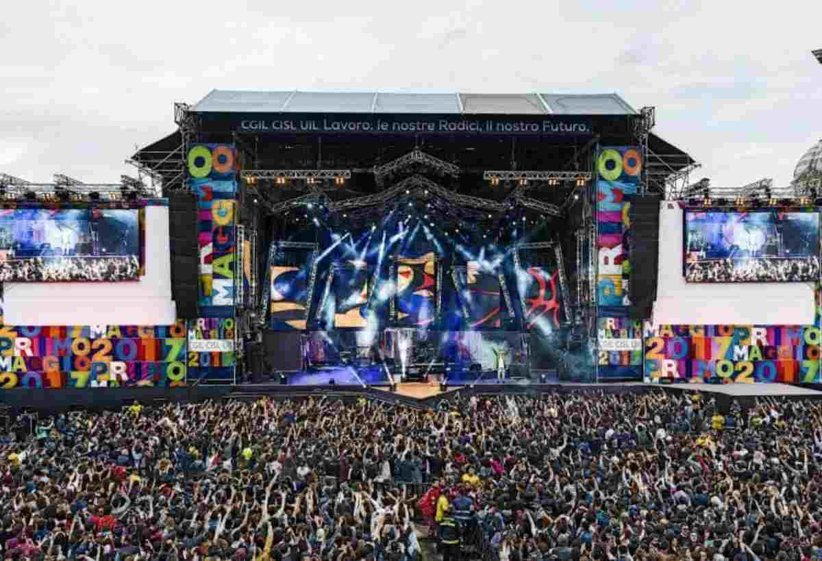 CONCERTO PRIMO MAGGIO ROMA SCALETTA