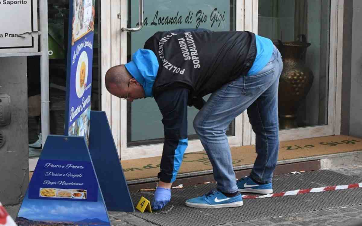 sparatoria napoli proiettili