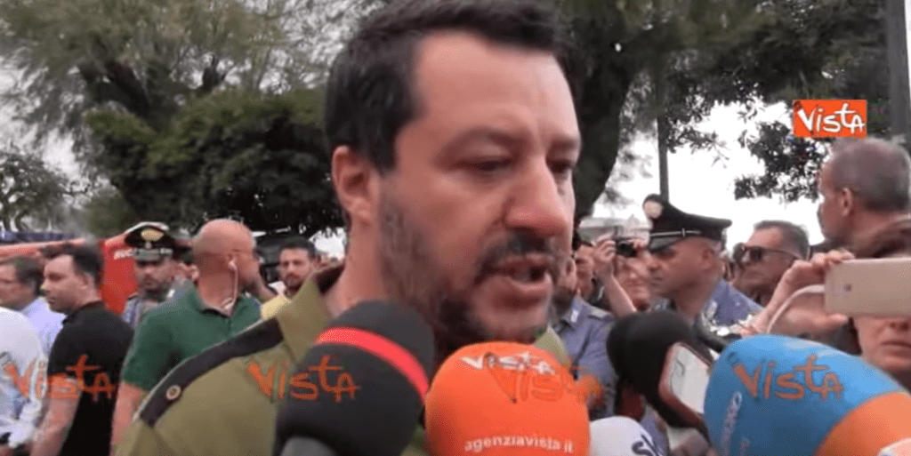 Salvini lite con giornalista Tg24