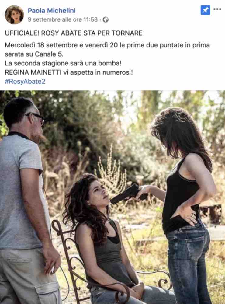 'Rosy Abate 2', chi è Giulia Michelini: parla la sorella Paola