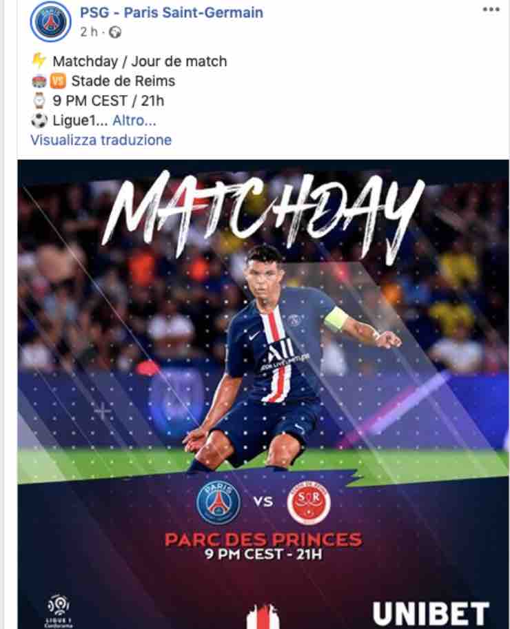 PSG - Reims | Dove vederla in tv e streaming | probabili formazioni