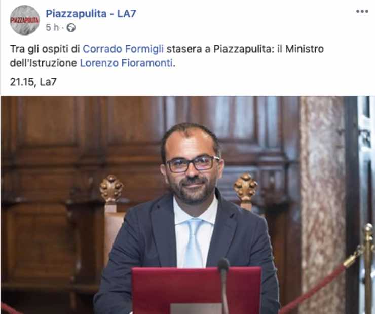 Anticipazioni | LA 7, Piazzapulita | ospiti di stasera 26 settembre