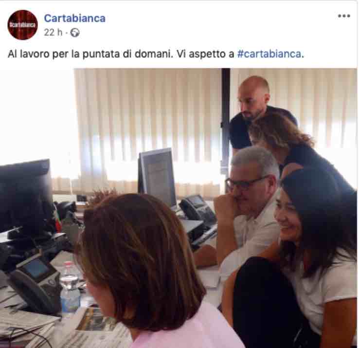 Rai 3, Cartabianca | Anticipazioni e ospiti di stasera 1° ottobre