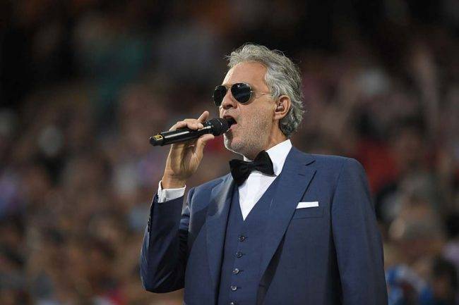 Bocelli candidato ai Grammy: sarà l'unico italiano in nomination