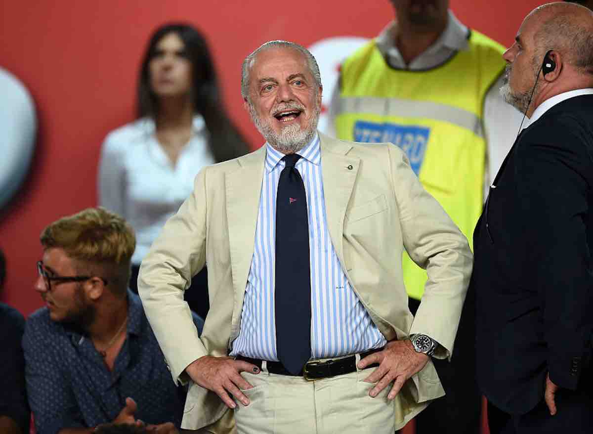 Napoli, Aurelio De Laurentiis sul mercato di gennaio: "siamo a posto..."