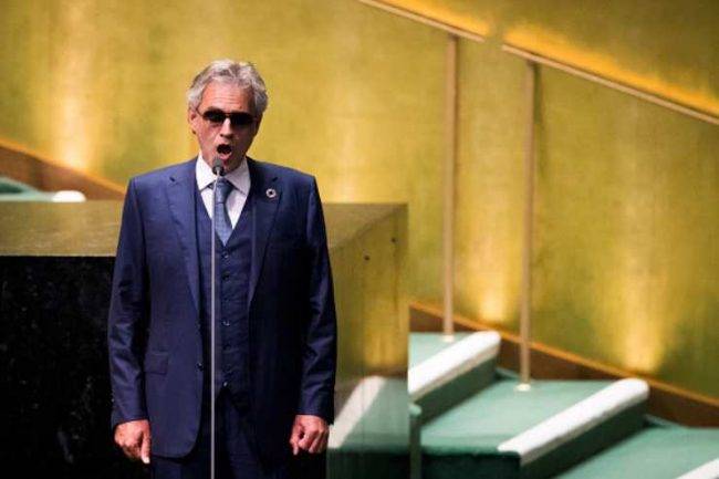 Bocelli candidato ai Grammy: sarà l'unico italiano in nomination
