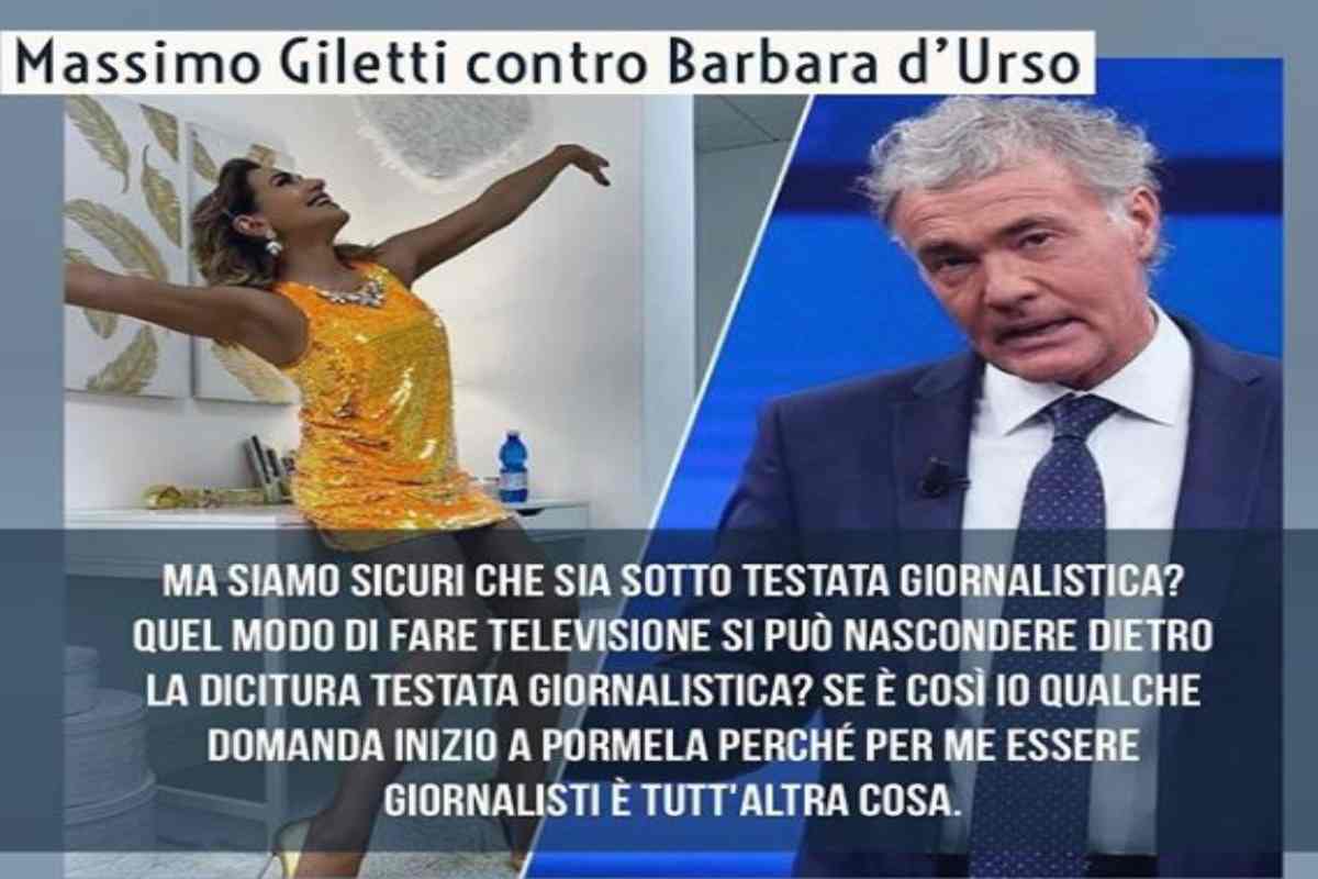 Massimo Giletti vs BarbaraD'urso