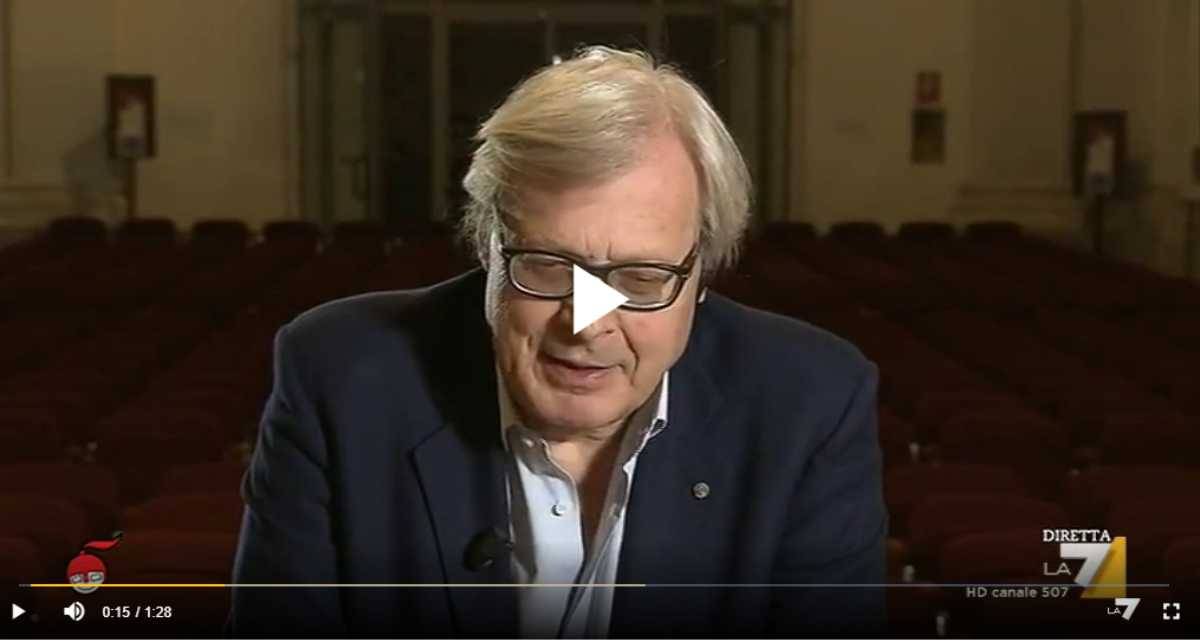 Vittorio Sgarbi: "Utilizzo la parola "capra" per non essere querelato" 