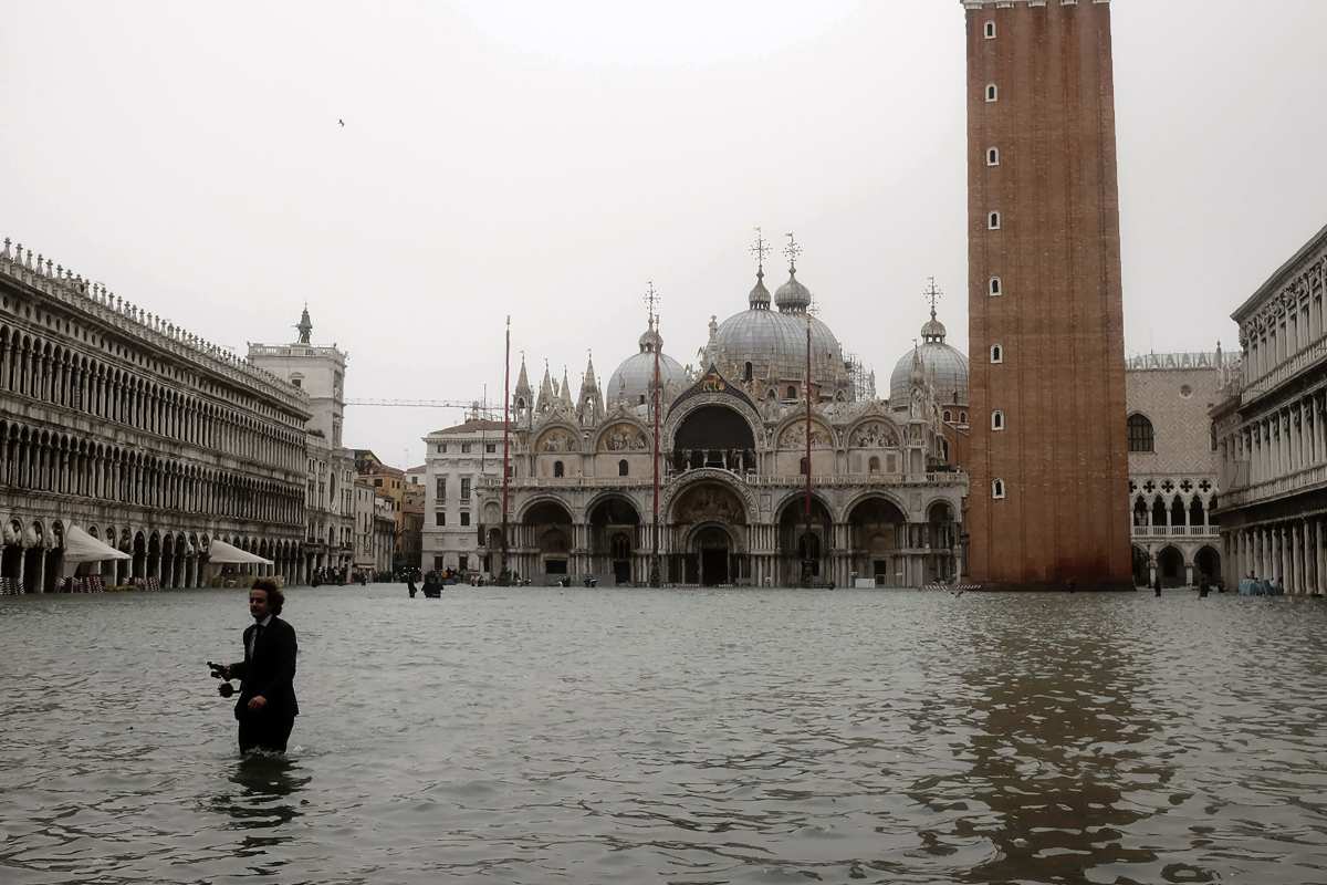 Venezia sommersa piazza San Marco