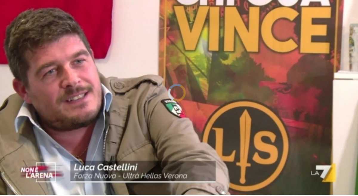 Luca Castellini, capoultrà del Verona