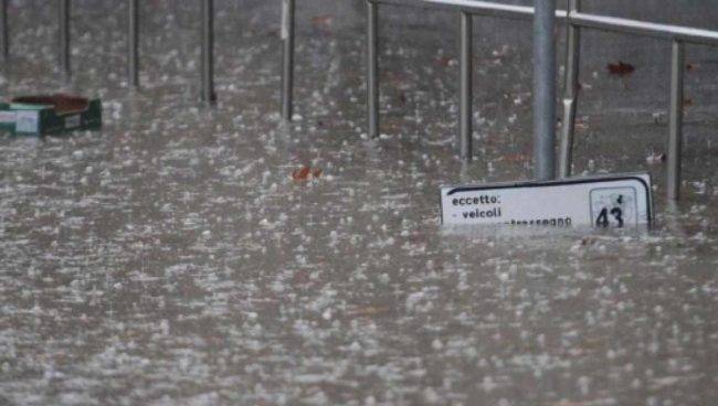 Fenomeni alluvionali registrati in Italia a novembre
