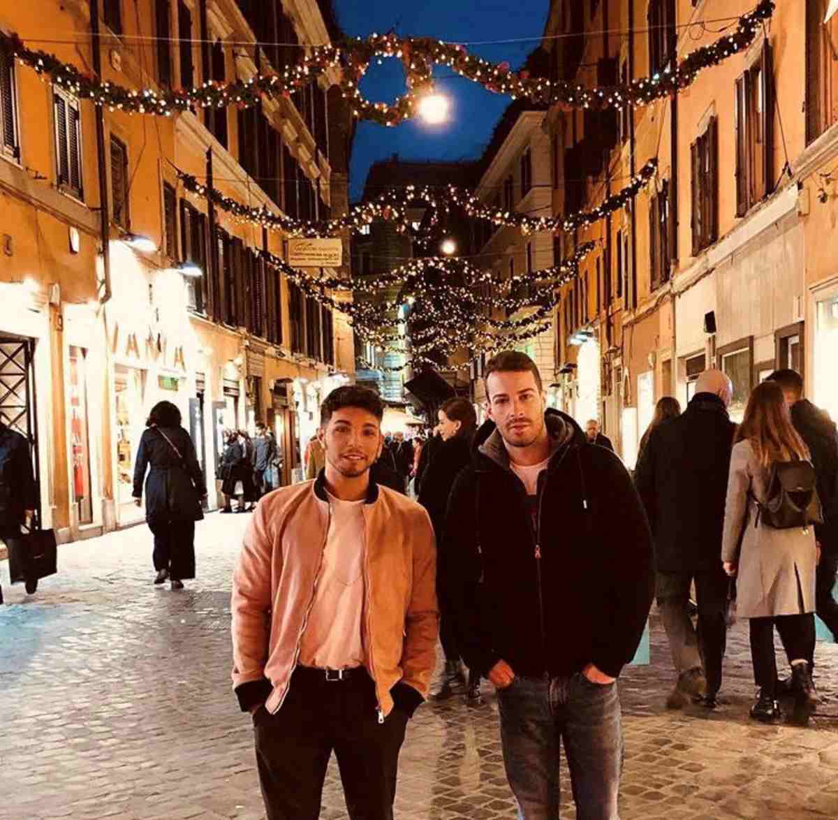 Marco Carta con il fidanzato