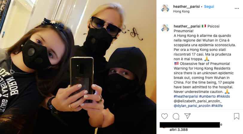 Heather Parisi su Instagram: ansia e preoccupazione per la salute