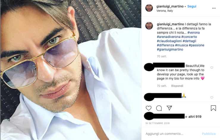 Gianluigi Martino - Valeria Marini: chi è il fidanzato, Instagram, età