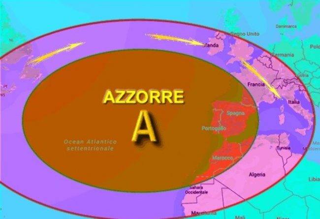 anticiclone Azzorre