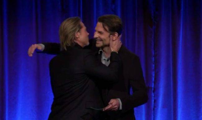 Dichiarazioni choc di Brad Pitt agli Awards: "Sobrio grazie a Bradley Cooper"