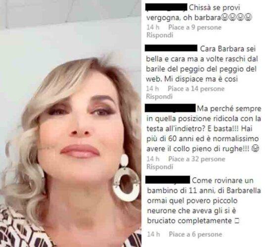 haters Insulti Barbara D'Urso