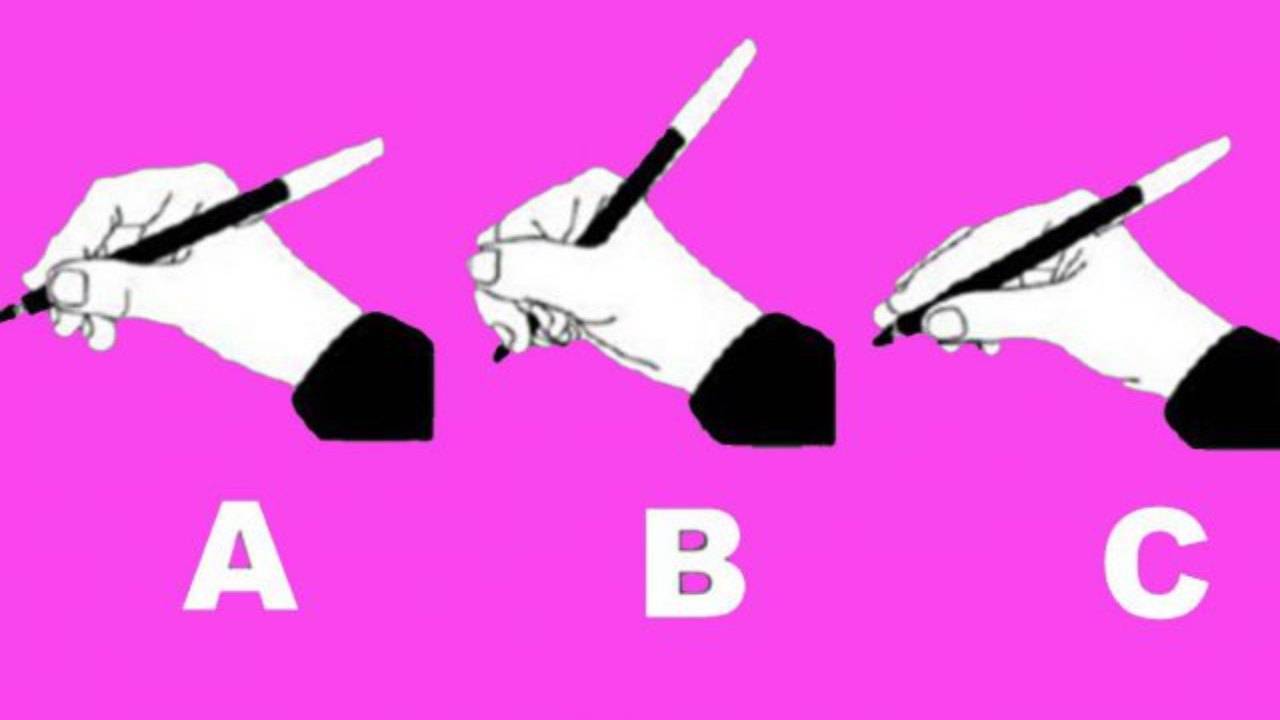 Test psicologico: come tieni la penna ?