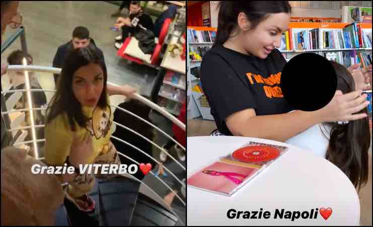 Elettra Lamborghini, foto e firme: tutti pazzi dopo Sanremo