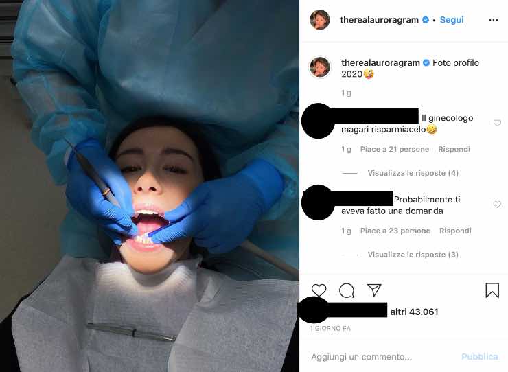 Aurora Ramazzotti, super attiva sui social: arriva la critica di un follower