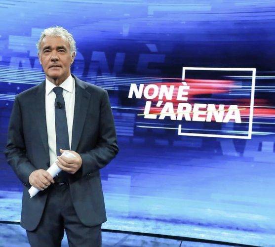 Massimo Giletti a Non è l'Arena