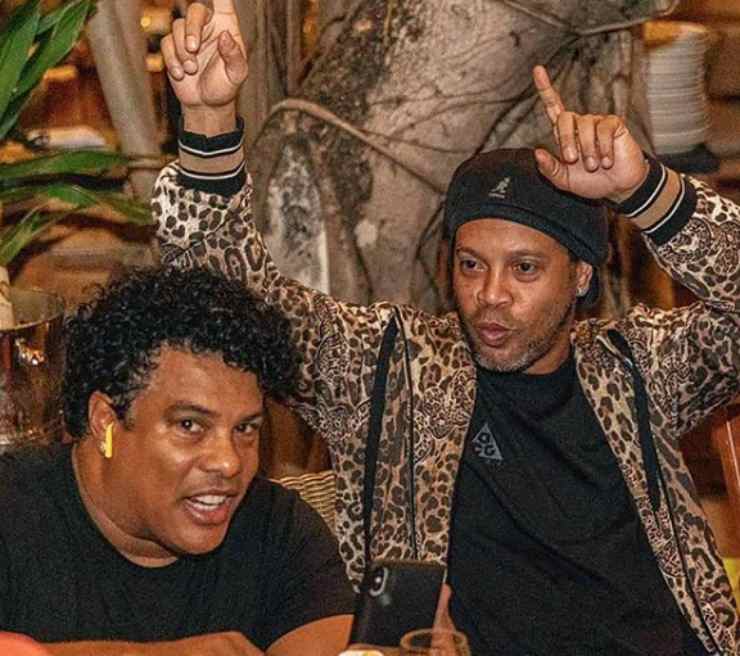 Ronaldinho e il fratello