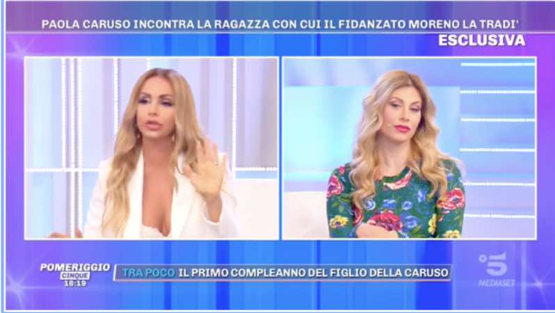 Paola Caruso incontra Veronica Graf: spunta la verità su Moreno Merlo