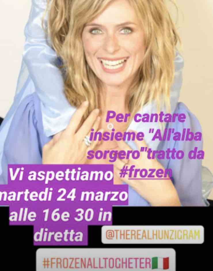 Michelle Hunziker pronta per il flashmob Disney: tutti invitati