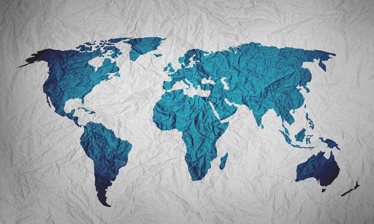 Coronavirus, mappa del mondo