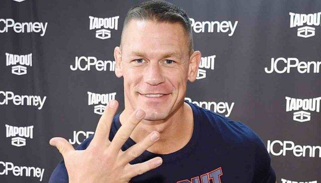 john cena ritiro