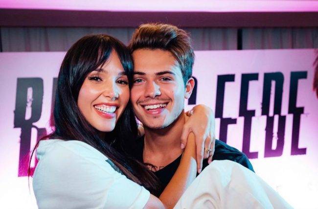 Paola Di Benedetto e Ferico Rossi (fonte da Instagram @paodb)