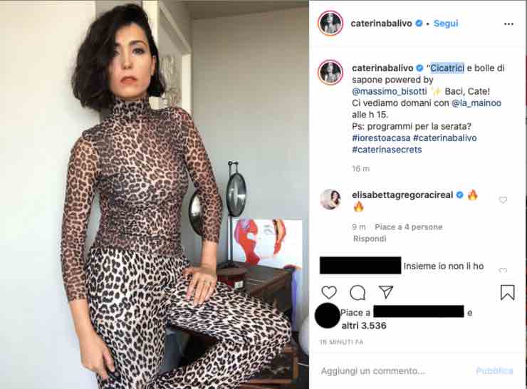 Caterina Balivo stende i fan: foto in leopardato che toglie il fiato