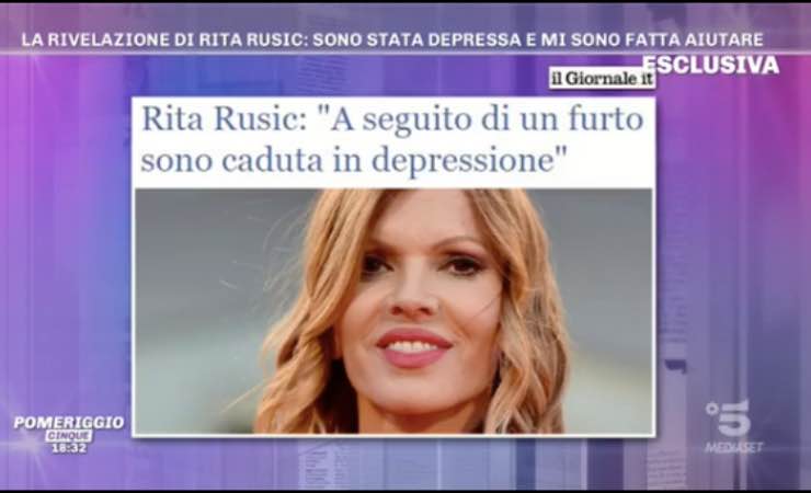 Rita Rusic svela il dramma a Barbara D'Urso: il suo calvario