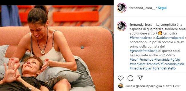 Adriana Volpe e Fernanda Lessa