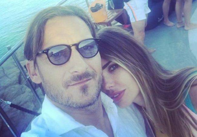 Ilary Blasi e Francesco Totti