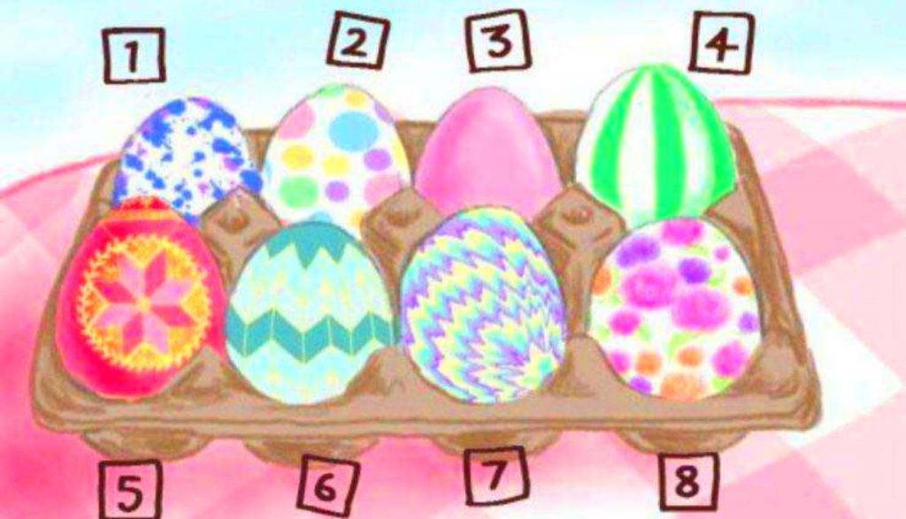 Test personalità: l'uovo di Pasqua che scegli ti dirà chi sei