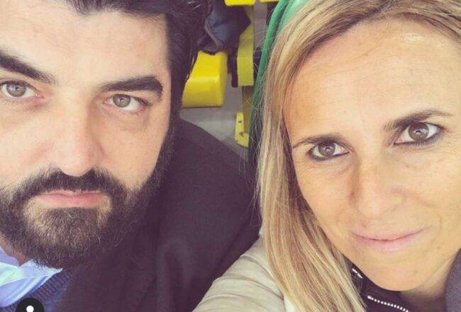 Antonino Cannavacciuolo e moglie (fonte da Instagram @antoninochef)